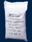 Barium carbonate preciritated powder light type packed in 25 kg bag